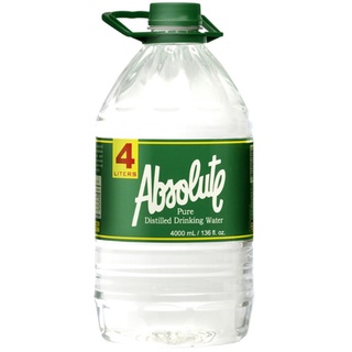 Absolute Pure Distilled Water 4 liters