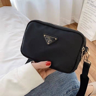 Fashion Sling Bag Women PRada Korean Shoulder Bag Small Square Messenger Bags Travel Leisure