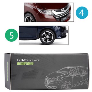 JK 1/32 Honda Odyssey Commercial vehicle, alloy car sound and light pull back toy car (9)