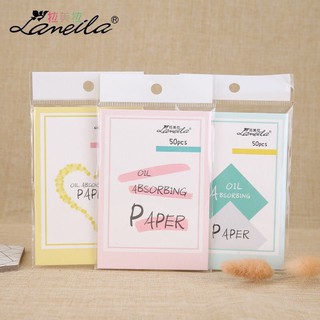 Lameila 50 Pcs Double-sided Soft Clean Oil-absorbing Paper (2)