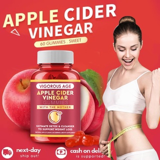 Apple Cider Vinegar Gummies weight control Organic, Gluten-Free, Vegan, Non-GMO goli Well Being