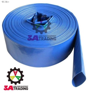❉▨PVC Flat Lay Hose for Water Pump 2"x100m