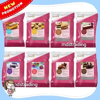 【Available】Puratos Tegral Ready Mix Premix Satin Moist Chocolate Mocha Ube Daily Corn Muffin Fudgy B