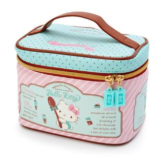 Sanrio 2019 Hello kitty PU travel bag skin care convenient storage box women cosmetic bag (1)