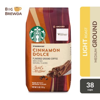 Starbucks Cinnamon Dolce Flavored Ground Coffee 11oz / 311g