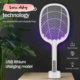 Mosquito Killer Swatter Two in One Portable Electric and Manual Mosquito Swatter.