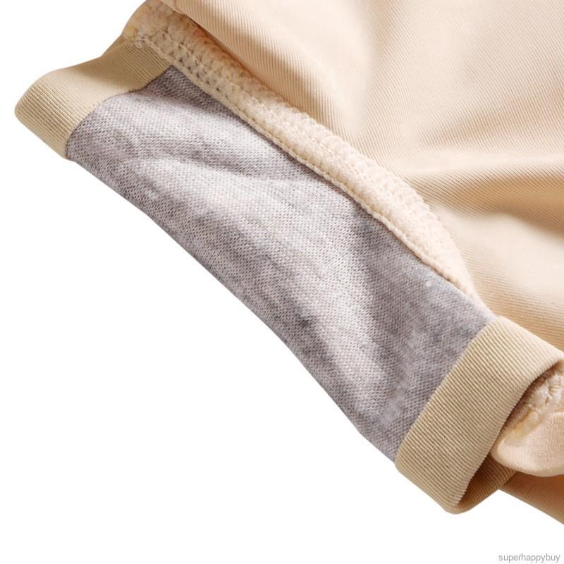 Women's Ice Silk Safety Shorts Seamless Solid Boxer Briefs Invisible Underwear (7)