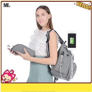 【COD】Mommy Maternity Nappy Diaper Bag Baby Travel Bag (4)