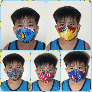 WASHABLE Face Mask Character Print