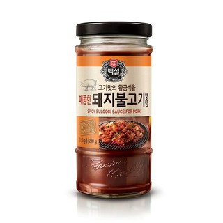 [CJ] Beksul Spicy Bulgogi Sauce for Pork 290g - KOREAN FOOD