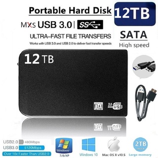 12TB 8TB 4TB External SSD 1TB 500GB Mobile Solid State Hard Drive USB 3.1 External ssd Typc-C Portab