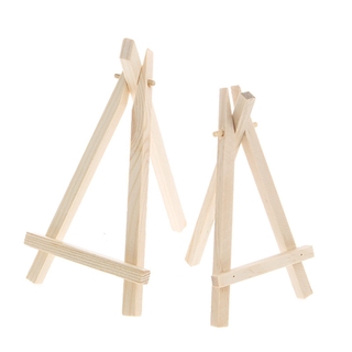 ❤❤ 10Pcs Mini Wooden Easel Display Painting Stand Card Canvas Holder Wedding
