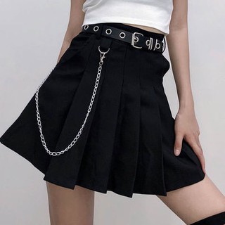 Japanese girl lattice skirt student JK uniform sailor suit pleated skirt Lined high waisted pleated