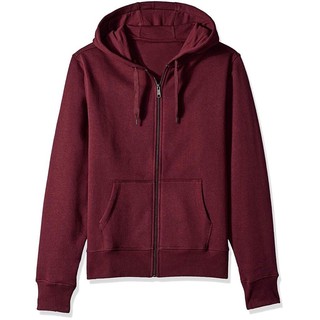 plain hoodie jacket unisex w/zipper