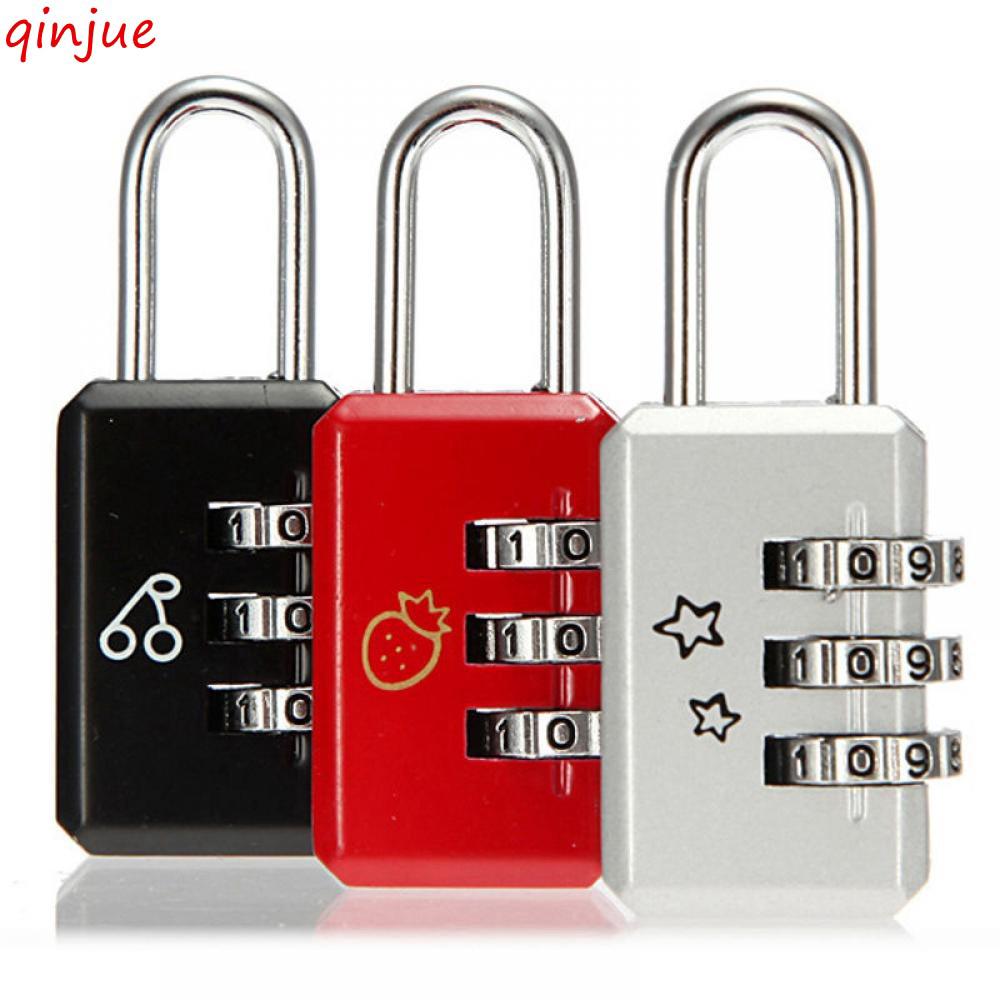 Security Dial Metal Luggage Digit Tool Password Combination Lock (1)