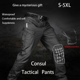 Tactical Pants Outdoor Men's Overalls Trousers Multi-pocket Pants Waterproof Sweat-absorbent Training Workwear Men's Military Pant S-5XL