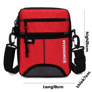 BAG FOR MENCROSSBODY BAG✕♝Swissgear Leisure Crossbody Bag Men's One-shoulder Message Bag Unisex Slin (1)