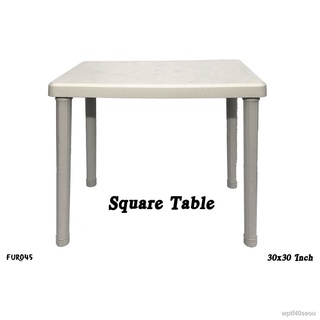 【Happy shopping】 Square Table Monoblock 30x30inches #FUR045