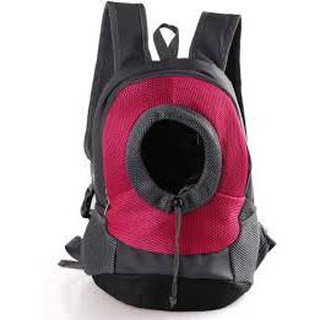 Pet Accessories☃❒▥Outdoor Pet Dog Carrier Bag Portable Mesh Backpack Head