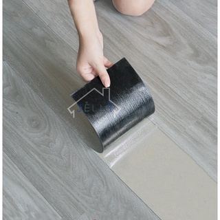 Floor Mat Stickers Waterproof Self Adhesive PVC Wooden Vinyl Plank Tiles For Home Flooring Decor