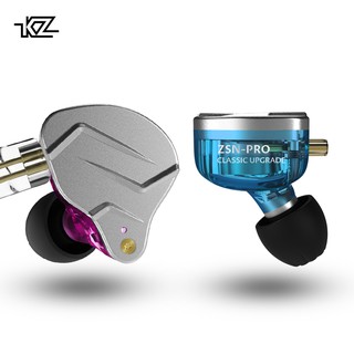 KZ ZSN Pro Metal Earphone 1BA+1DD Hybrid technology HIFI Bass Earbuds In Ear Monitor Sport Headphone