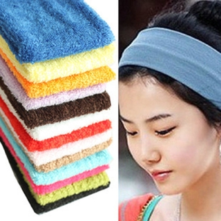 Stretch sweat-absorbent towel sports fitness yoga headband