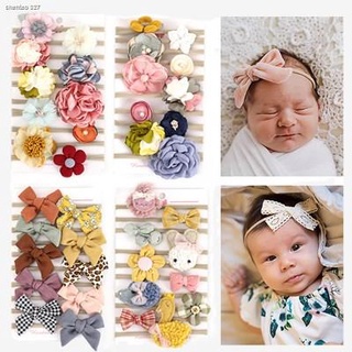 ✱❐10 Pcs/Set Cute Bows Baby Headband Girls Flower Elastic Princess Hairbands Newborn Hair Accessorie