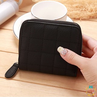 MPD-Fashion Women PU Leather Mini Wallet Card Key Holder (7)
