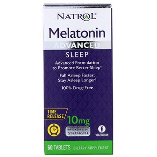 【Ready Stock】♙▼✅ ONHAND NATROL Melatonin, Time Release and Fast Dissolve, Extra Strength