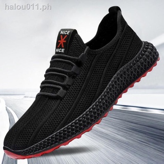Hot sale✓❇▦2021 new Korean casual sports shoes breathable running sports shoes comfortable non-slip lightweight men s shoes