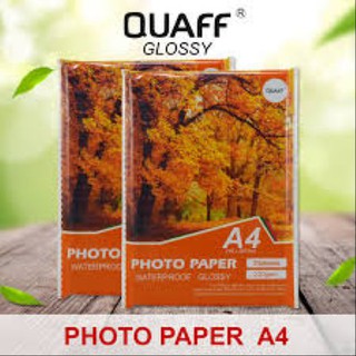 Photo paper A4 glossy brand Quaff 230gsm