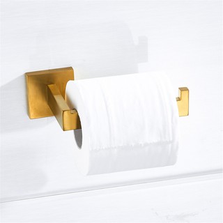 SUS304 Stainless Steel Toilet Roll Paper Holder with Towel Ring Bathroom Set Brushed Gold Towel Bar (7)