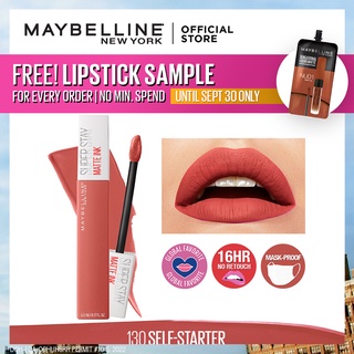 Maybelline Superstay Matte Ink Liquid Lipstick 5 mL - 16HR Long Lasting Waterproof Lip Make Up (1)