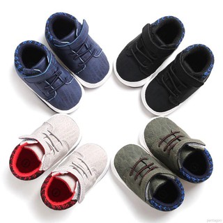 Autumn Fashion Baby Boys Anti-Slip Shoes Sneakers Toddler Soft Soled First Walkers