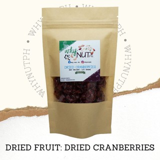 WhyNutPH: Dried Cranberries (120 grams)