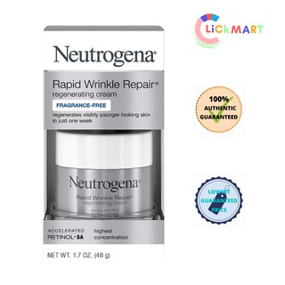 Neutrogena Rapid Wrinkle Repair Retinol Cream, Anti-Wrinkle Face & Neck Cream