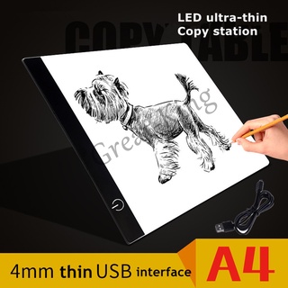 Great-King A4 LED Artist Thin Art Stencil Drawing Board Light Box Tracing Table Pad Board notebook a
