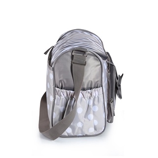 ₪Bowknot 4PCS Diaper Bag Set Large Capacity Single Shoulder Mummy Bag■