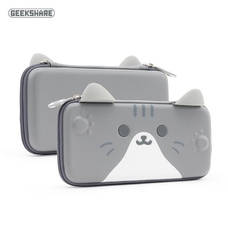 【hot】Eustacia NintendoswitchStorage Bag Hard CaseNSCute Cat Ears Protective Cover Portable Crossbody
