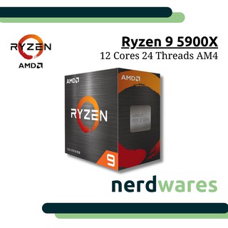 AMD Ryzen 9 5900X 12 Cores 24 Threads AM4 CPU Socket