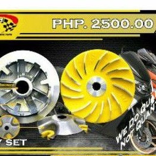 JVT pulley set Nmax,Aerox,Super8,Gy6,MX,Skydrive,Mio Soul