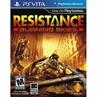 SONY Play Station PSV PS Vita Game Resistance Burning Skies (1)
