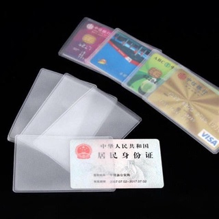 ID Card Protective Sleeve,Transparent Matte Anti-Magnetic ID Card Protective Sleeve