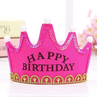 Princess LED Light Birthday Party Hats Crown Birthday Party Cap Children Kids (3)