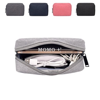 Mobile phone charger charging treasure storage bag data cable mobile power storage bag box headset mouse finishing package