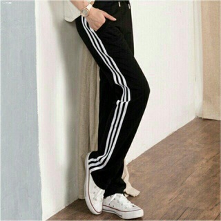 Pants☃☼Track pants with three sida stripe