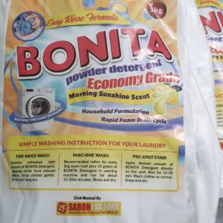 Economy Grade Powder Detergent 1kilo