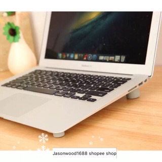 Notebook laptop heat reduction pad cooling cool feet 4