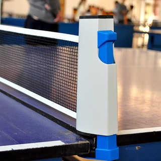 Retractable Table Tennis Net Table Grid Plastic Strong Mesh Retractable Sport Supplies Grid Gym Port