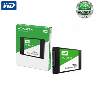 【 Brand New】Western Digital WD Green 2.5" SATA III SSD ( 240GB / 480GB ) WDS240G2G0A WDS480G2G0A Solid